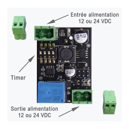 platine timer protection pompe