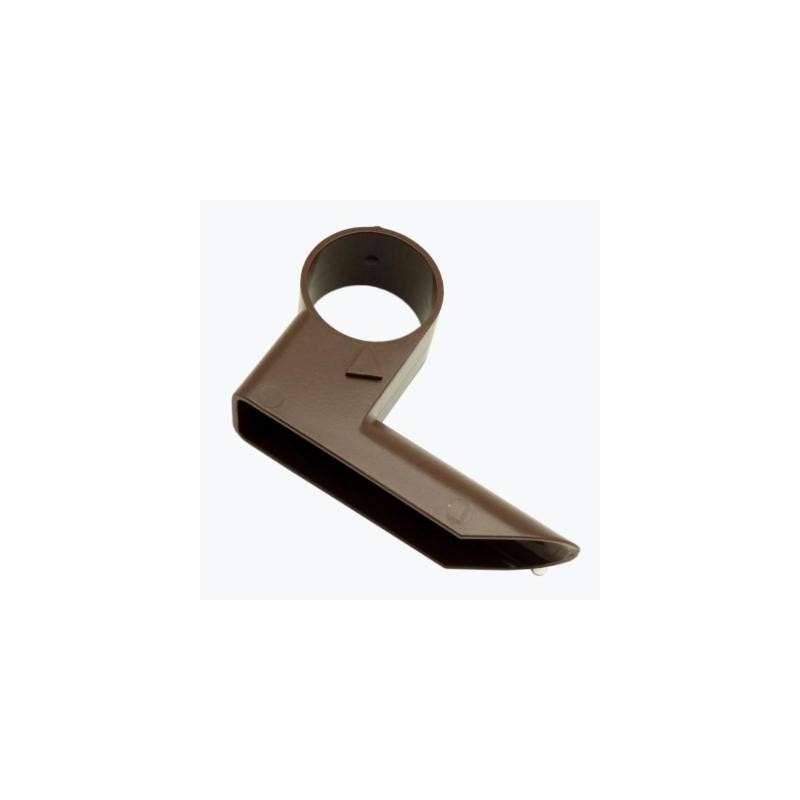 conduit poudre orientable