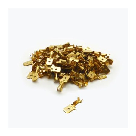 cosse fast. mâle 6.3x0.8mm X100