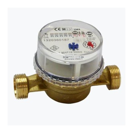 compteur d'eau à rouleaux