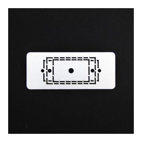 plaque serrure